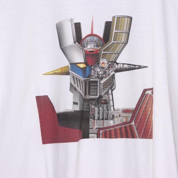 Russell Mazinga Z t-shirt vintage bianca taglia XL uomo