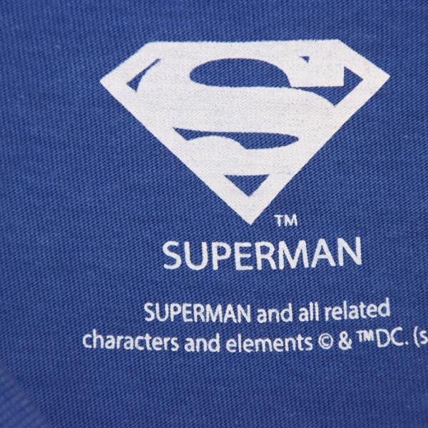 Superman t-shirt blu taglia XL uomo