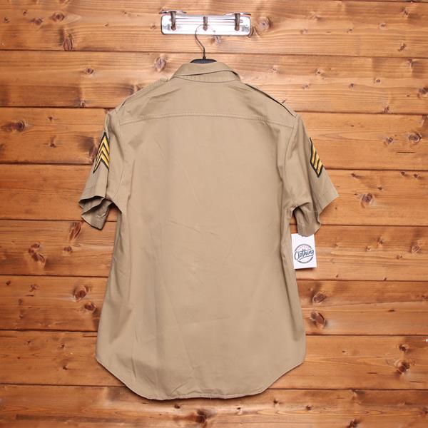 US Army camicia militare beige taglia M uomo