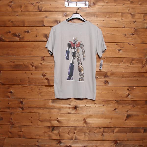 Vesti Mazinga Z t-shirt vintage grigia taglia L uomo