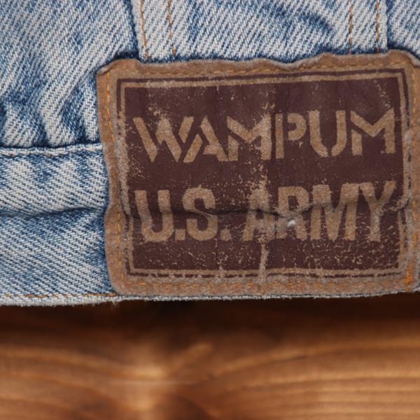 Wampum giacca di jeans vintage denim taglia M uomo