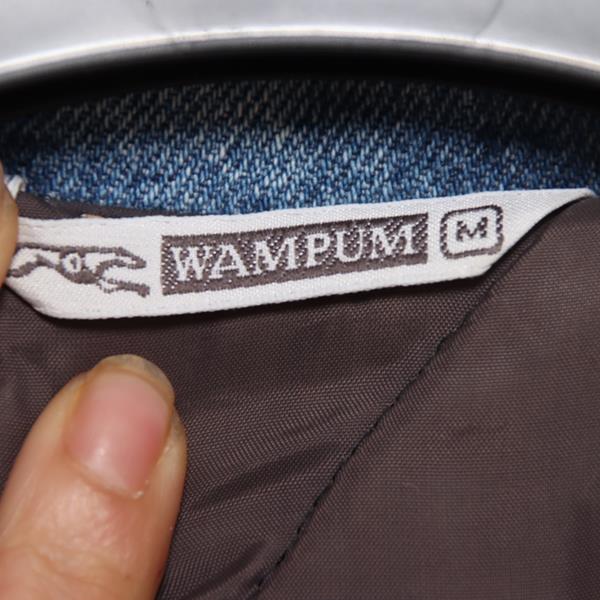 Wampum giacca di jeans vintage denim taglia M uomo