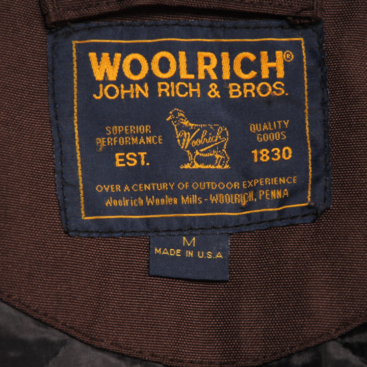 Woolrich Giubbotto Marrone Taglia M Uomo Made in USA