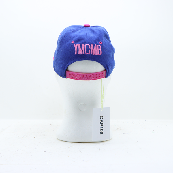 YMCMB cappello blu e fucsia unisex