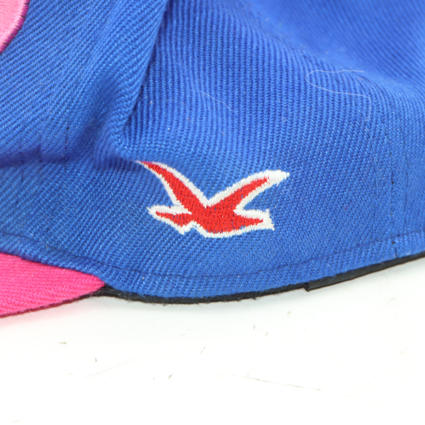 YMCMB cappello blu e fucsia unisex