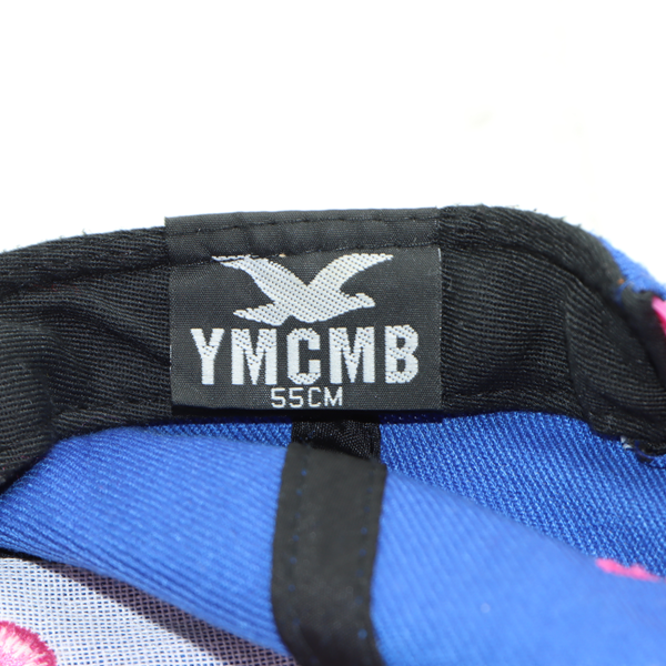 YMCMB cappello blu e fucsia unisex