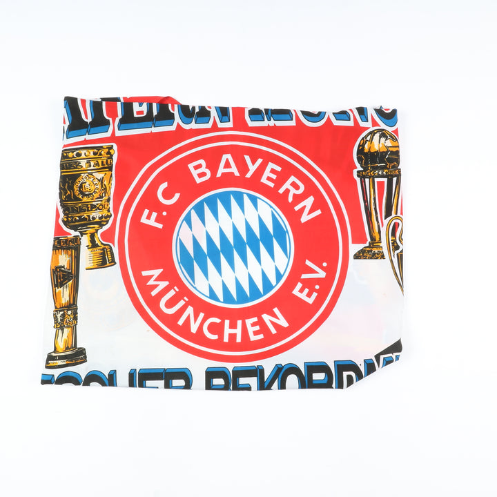 F.C Bayern München E.V. Bandiera Usato Unisex Rosso Vintage