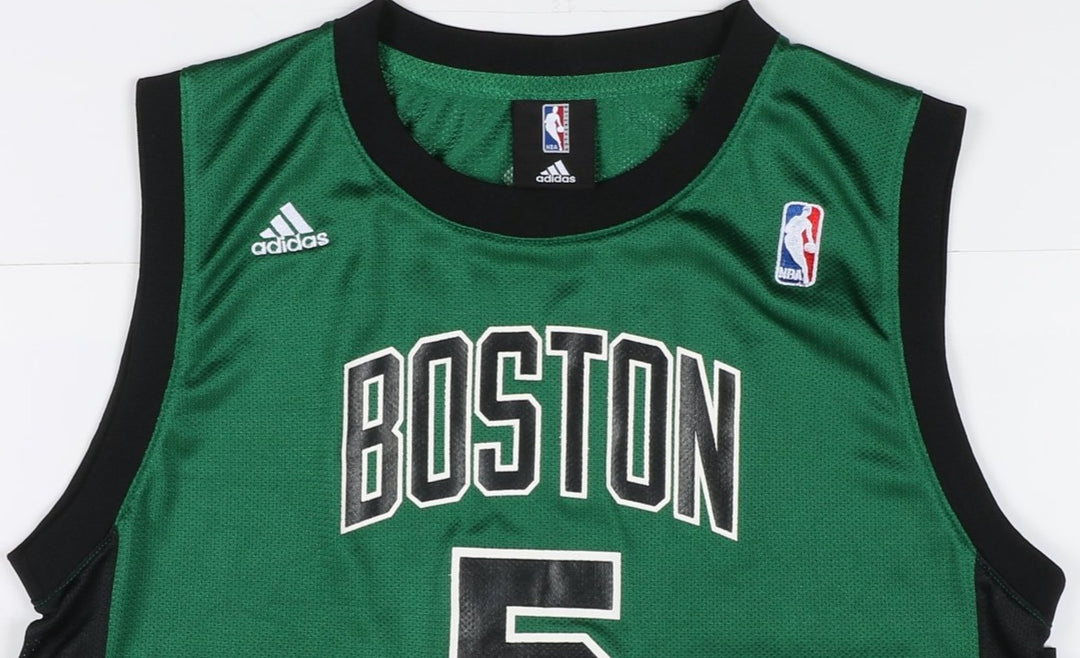 Maglia da Basket NBA Adidas Boston Celtics Garnet 5 Taglia L (14/16y) Verde Bambino
