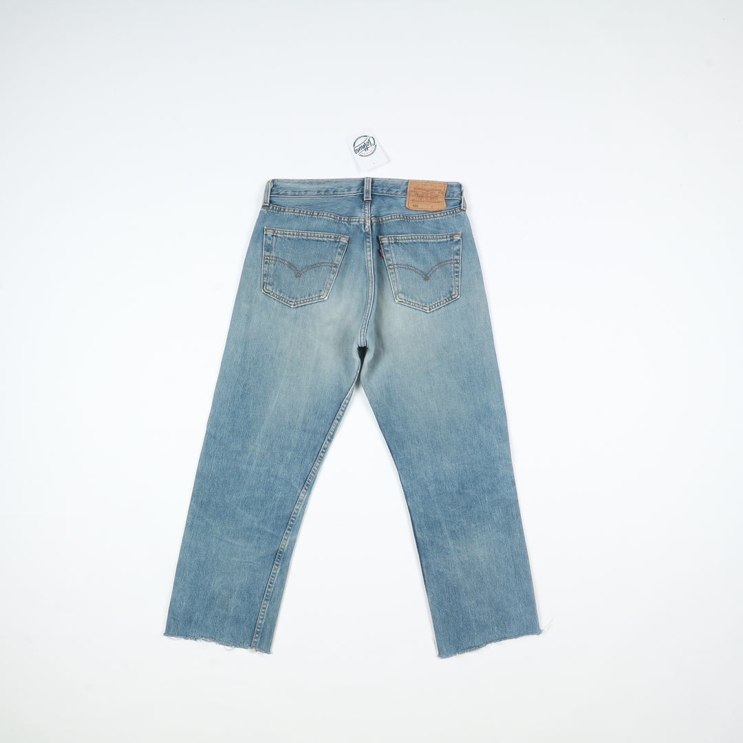 Levi's 501 Rework Jeans Denim W32 Uomo Made in USA