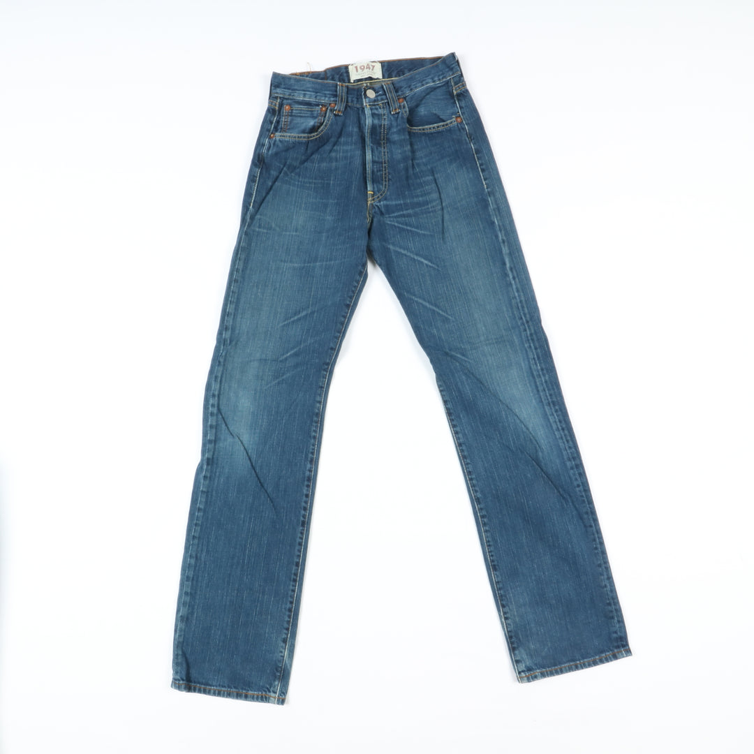 Levi's 501 Rivets 1947 Jeans Vintage Denim W28 L34 Unisex Vita Alta Limited Edition