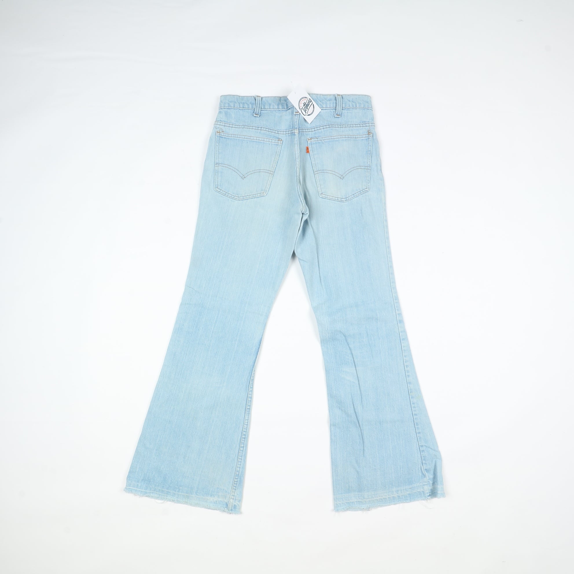 Levi's Flare Rodeo Orange Tab Vintage Jeans Denim Uomo