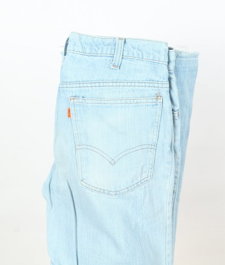 Levi's Flare Rodeo Orange Tab Vintage Jeans Denim Uomo