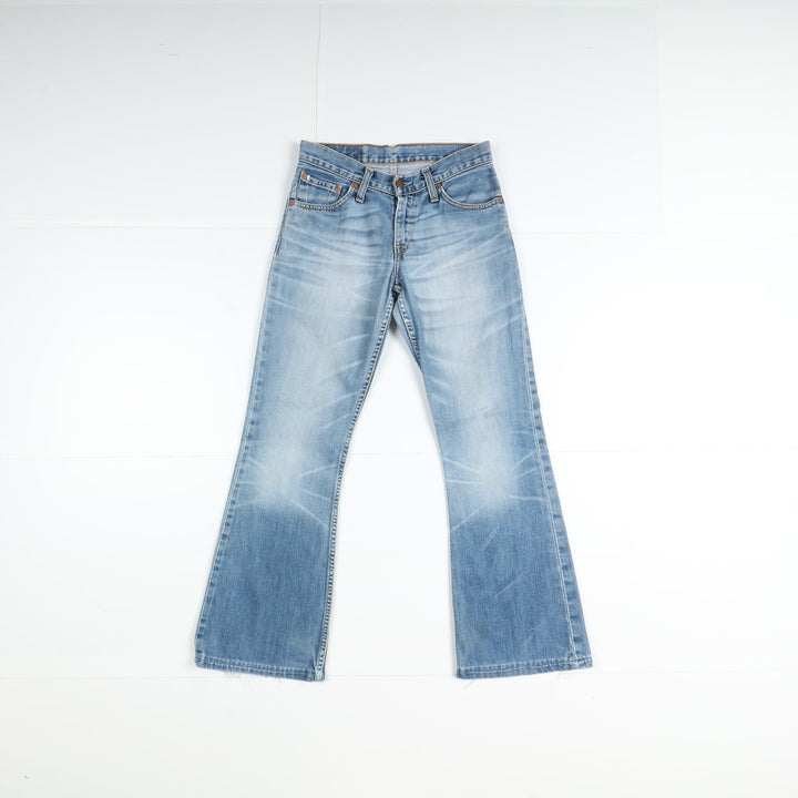 Levi's 516 Flare Bootcut W28 L34 Denim Unisex Vita Alta