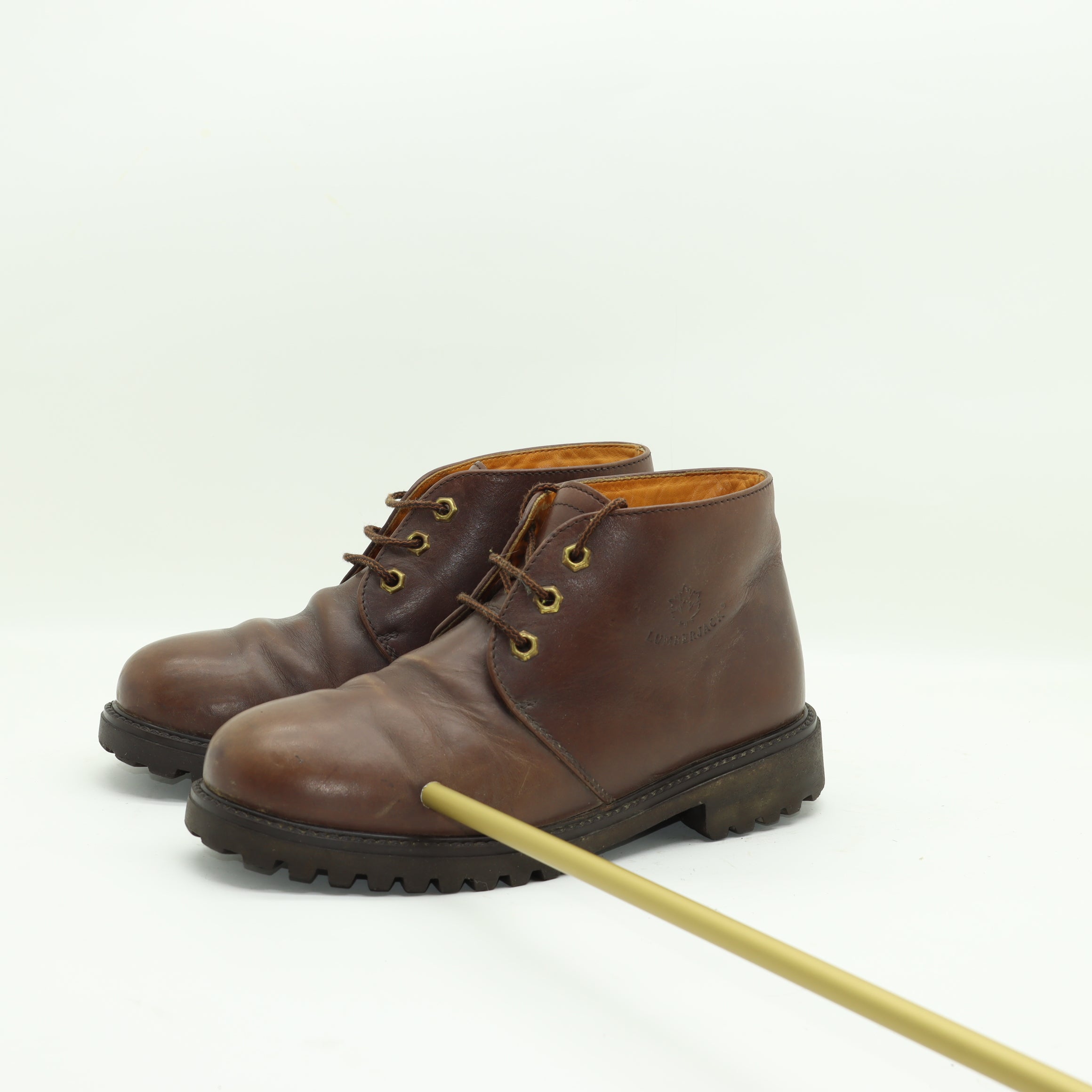 Dr Martens Lumberjack Scarpe Polacchine Marroni Numero 41 Uomo Vintage Clothing Shop