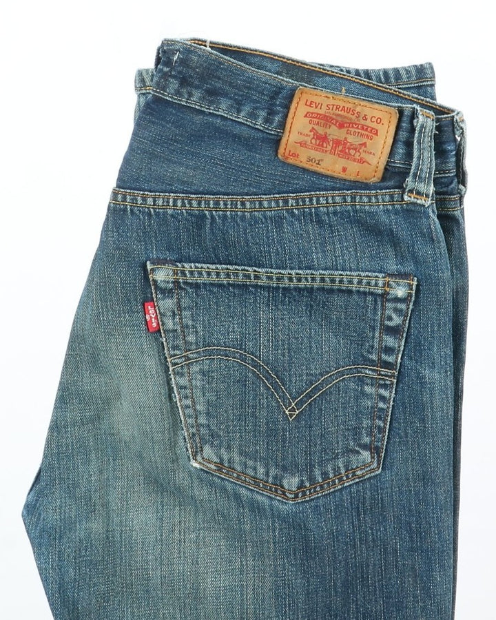 Levi's 501 Rivets 1947 Jeans Vintage Denim W34 L36 Unisex Vita Alta Limited Edition