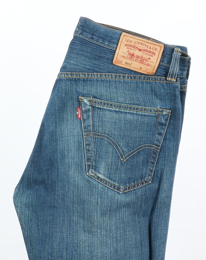 Levi's 501 Rivets 1947 Jeans Vintage Denim W34 L36 Unisex Vita Alta Limited Edition