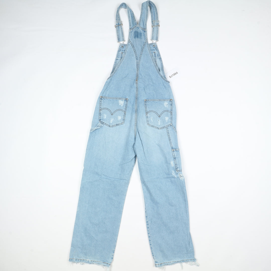 Levi's Salopette di Jeans Denim Taglia M Unisex