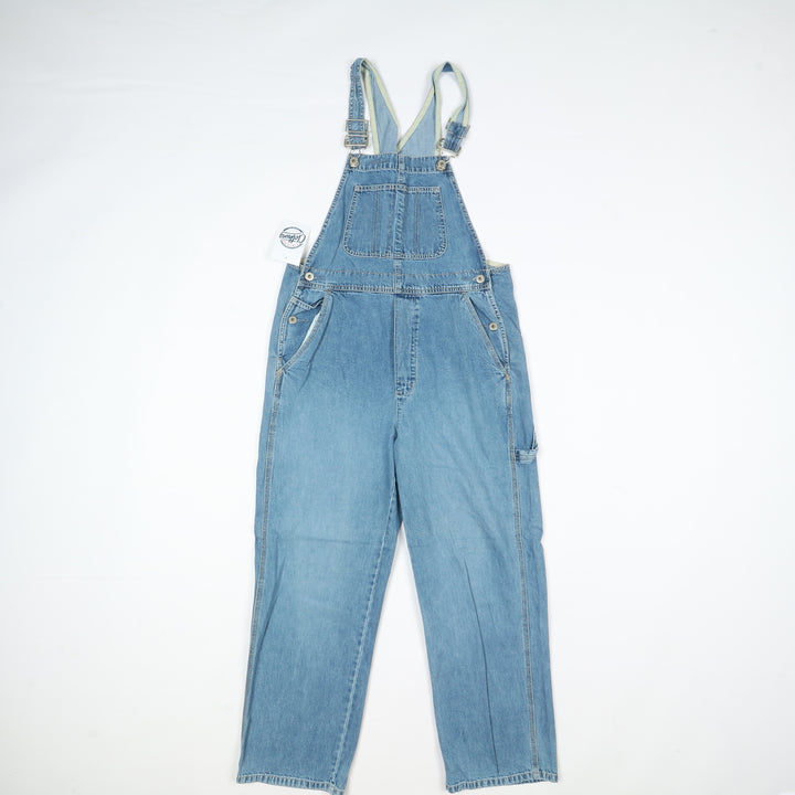 Gap Salopette di Jeans Denim Taglia S Unisex