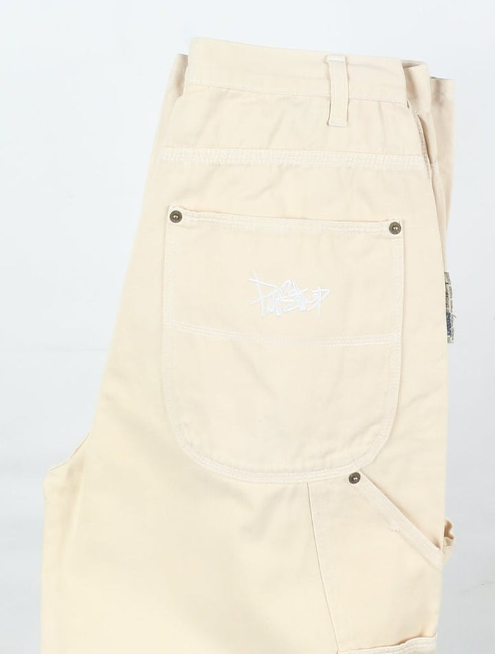 Pit Stop Work Jeans Beige Taglia S Donna