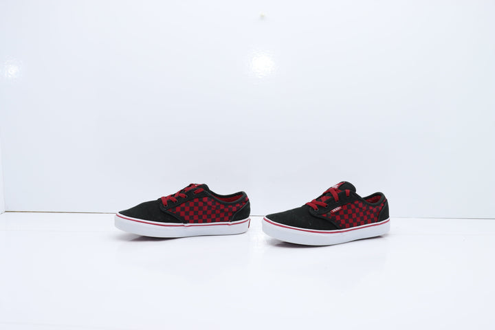 Vans Atwood Basse Nere e Rosse a Quadri Eur 36 Unisex