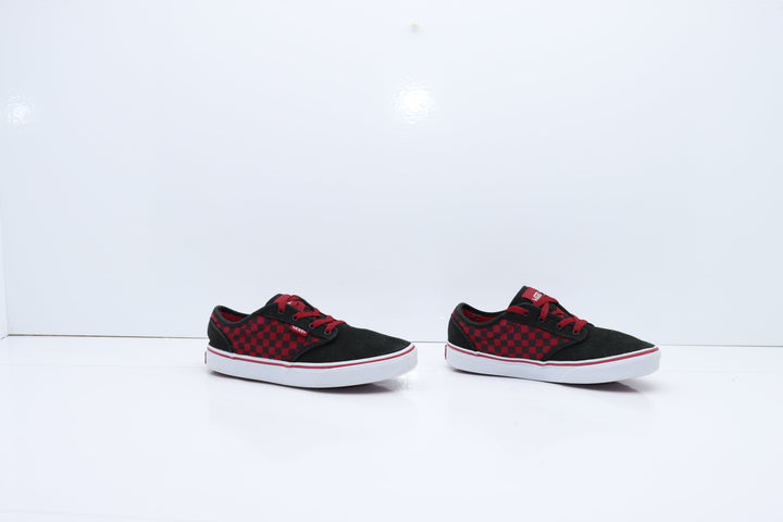 Vans Atwood Basse Nere e Rosse a Quadri Eur 36 Unisex