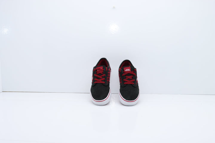 Vans Atwood Basse Nere e Rosse a Quadri Eur 36 Unisex