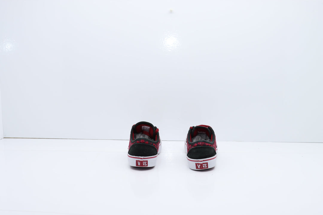 Vans Atwood Basse Nere e Rosse a Quadri Eur 36 Unisex