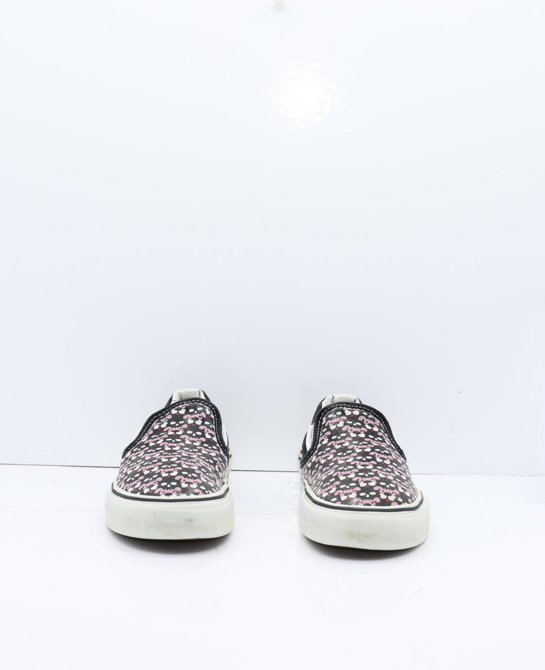 Vans Slip On Basse Nero e Rosa Skull Puppies Eur 38 Unisex