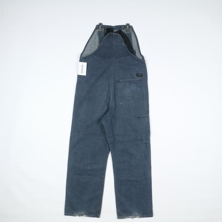 Levi's All Duty Salopette di Jeans Vintage Denim Taglia S Unisex