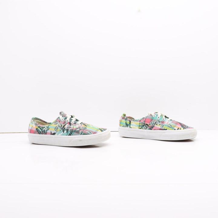 Vans Authentic Basse Multicolore a Fiori Eur 38 Unisex