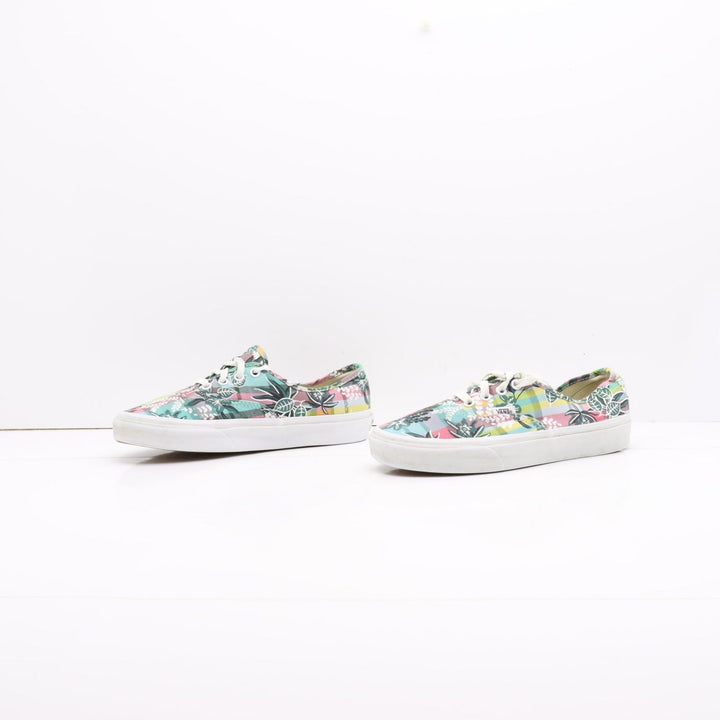 Vans Authentic Basse Multicolore a Fiori Eur 38 Unisex