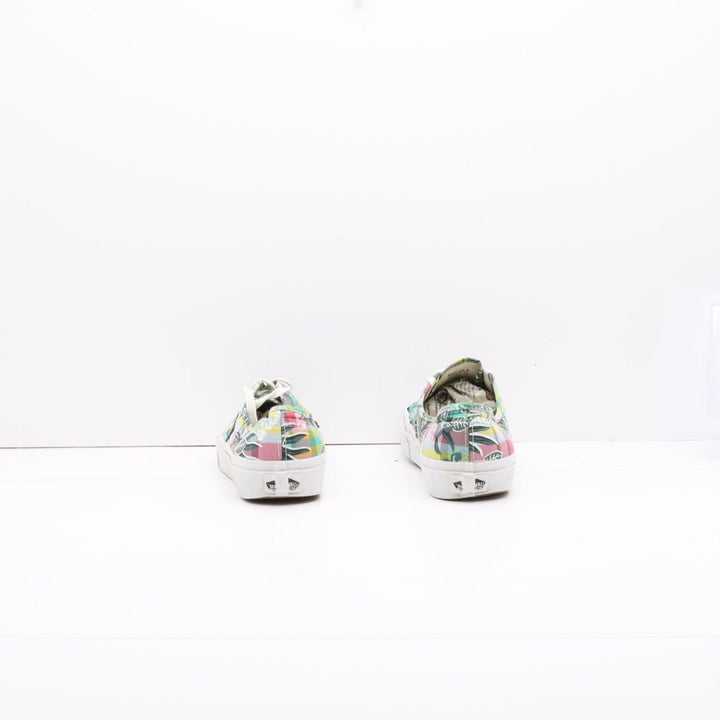 Vans Authentic Basse Multicolore a Fiori Eur 38 Unisex