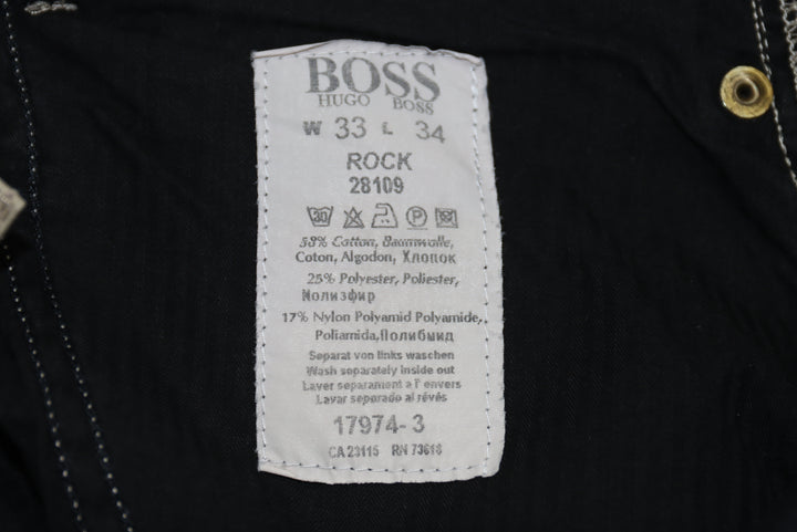 Hugo Boss Rock Jeans Beige W33 L34 Uomo