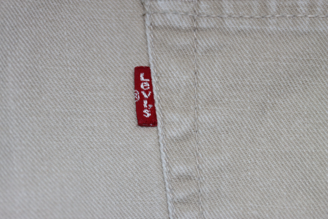 Levi's 631 Work Jeans Beige W32 L34 Uomo