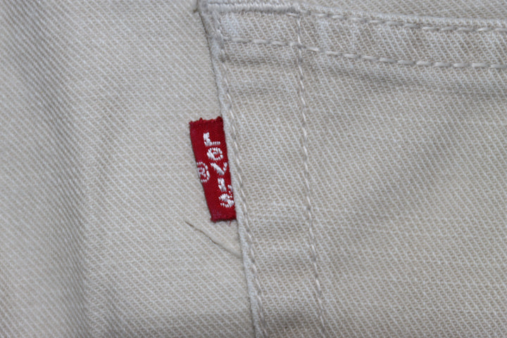 Levi's 631 Work Jeans Beige W33 L34 Uomo