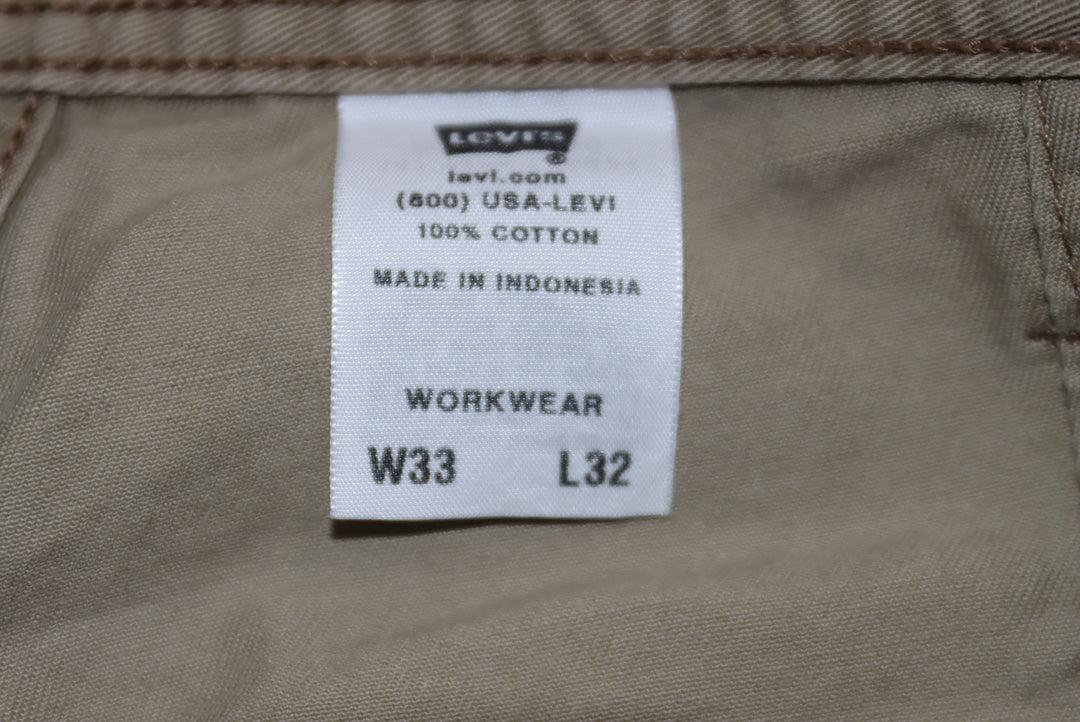 Levi's Workwear Jeans Verde W33 L32 Uomo