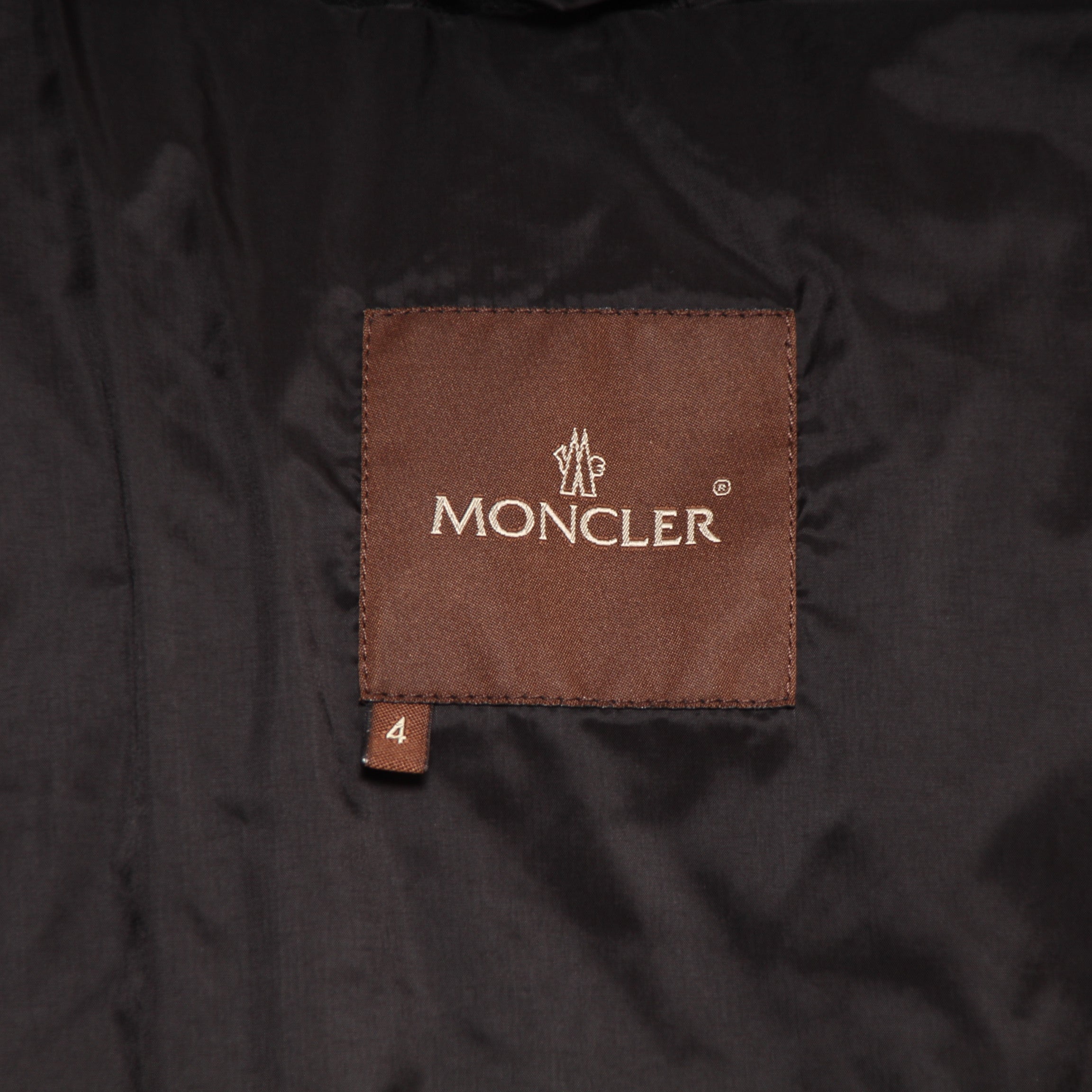 Moncler Piumino Marrone Taglia 4 Unisex Vintage Clothing Shop