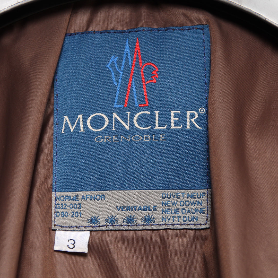 Moncler Giubbino Marrone Taglia 50 Uomo