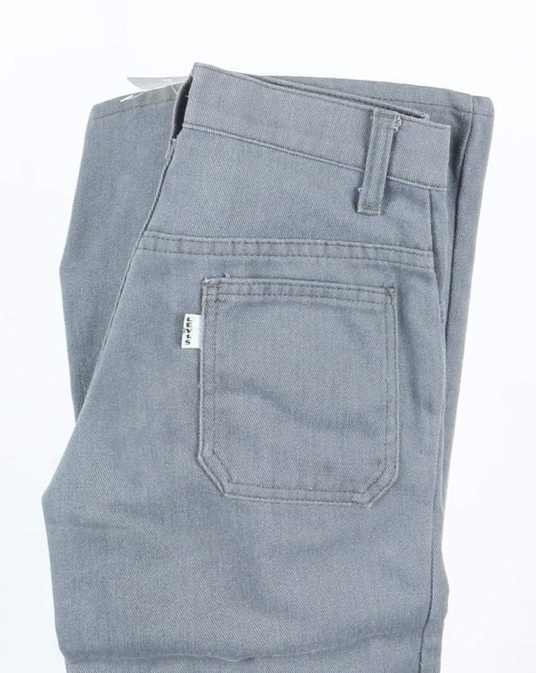 Levi's Bootcut Big E White Tab Vintage Grigio Denim Donna