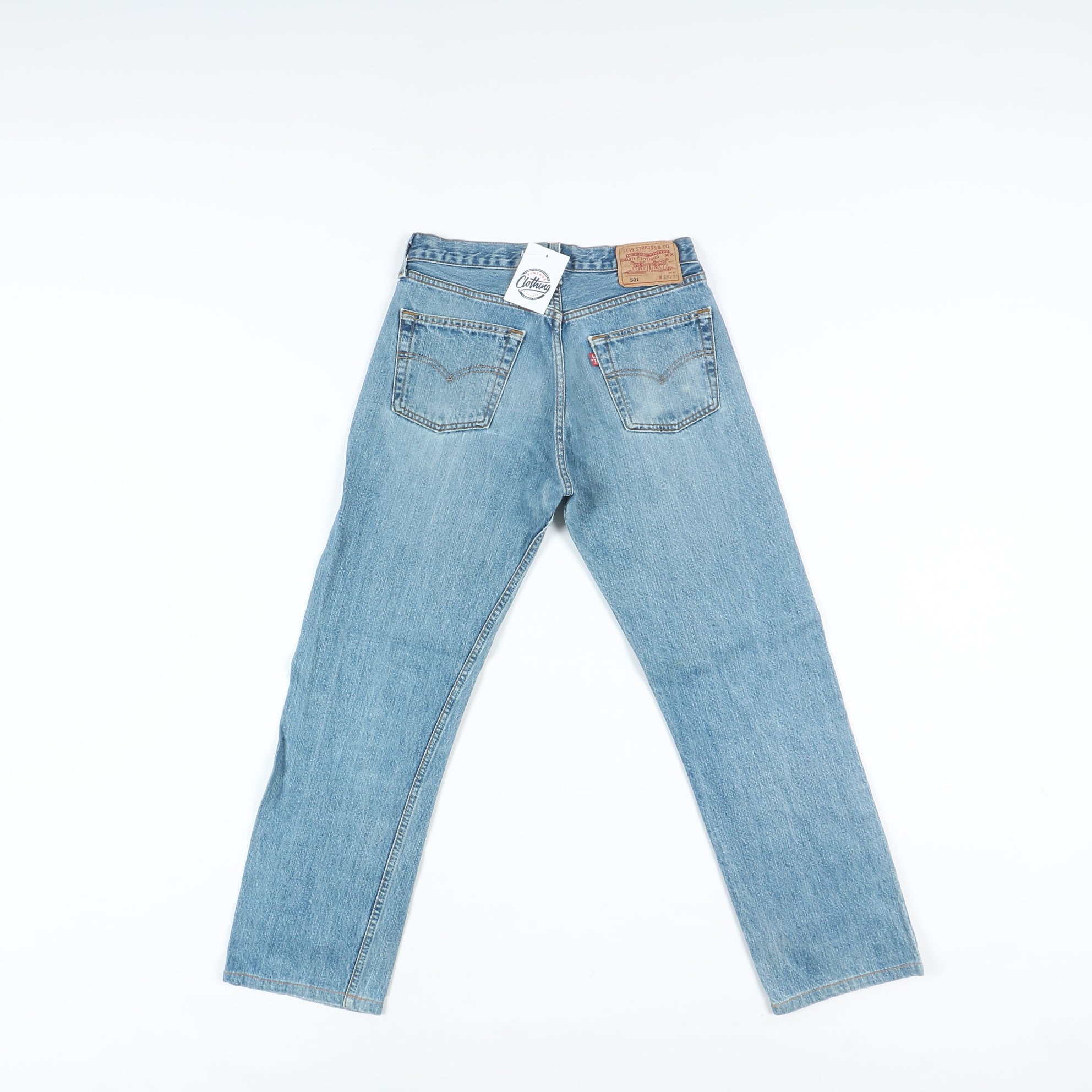 Levi s 501 Selvedge Vintage Jeans Denim W29 L34 Unisex Levis cimosa Vintage Clothing Shop