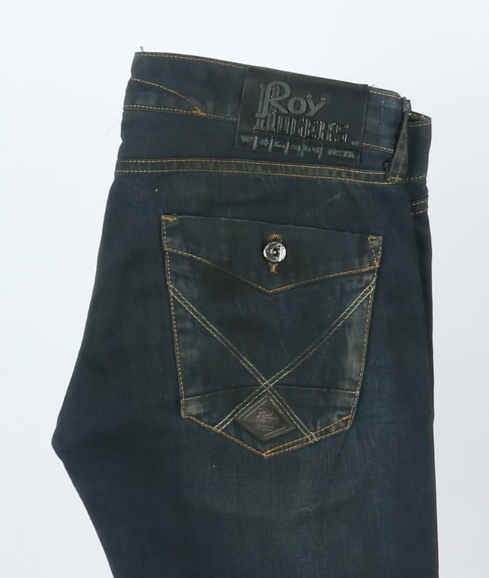 Roy Roger's Jeans Denim W30 Donna Deadstock w/Tags