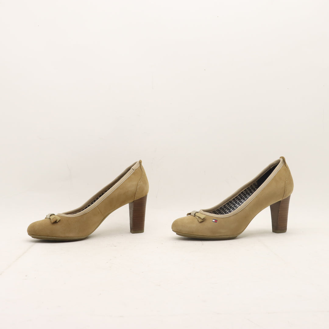 Tommy Hilfiger Scarpe Décolleté Beige Eur 36 Donna