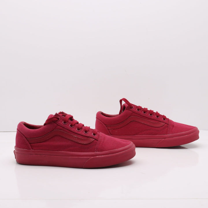 Vans Old Skool Basse Rosse Eur 37 Unisex