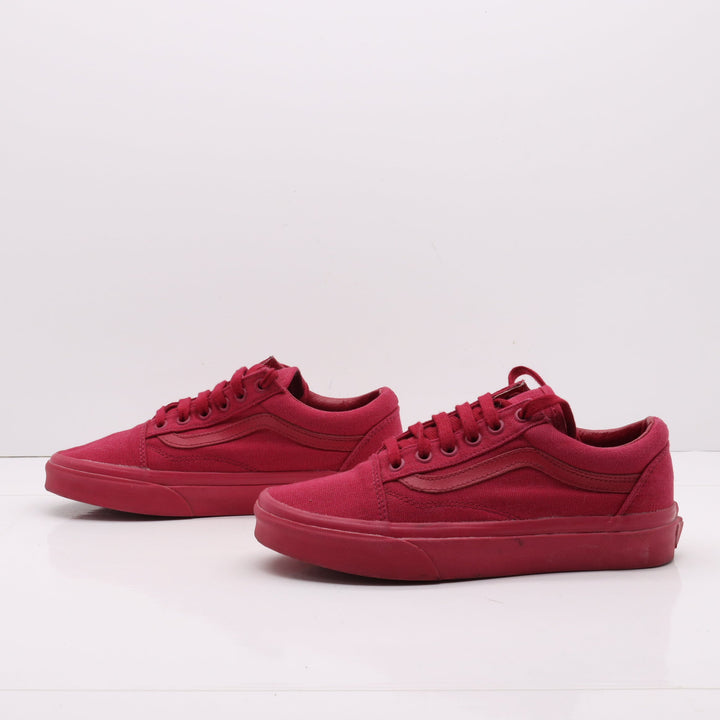 Vans Old Skool Basse Rosse Eur 37 Unisex