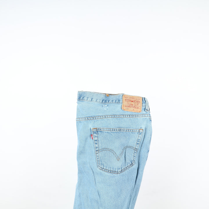 Levi's 550 Relaxed Fit Jeans W48 L32 Denim Uomo Vita Alta