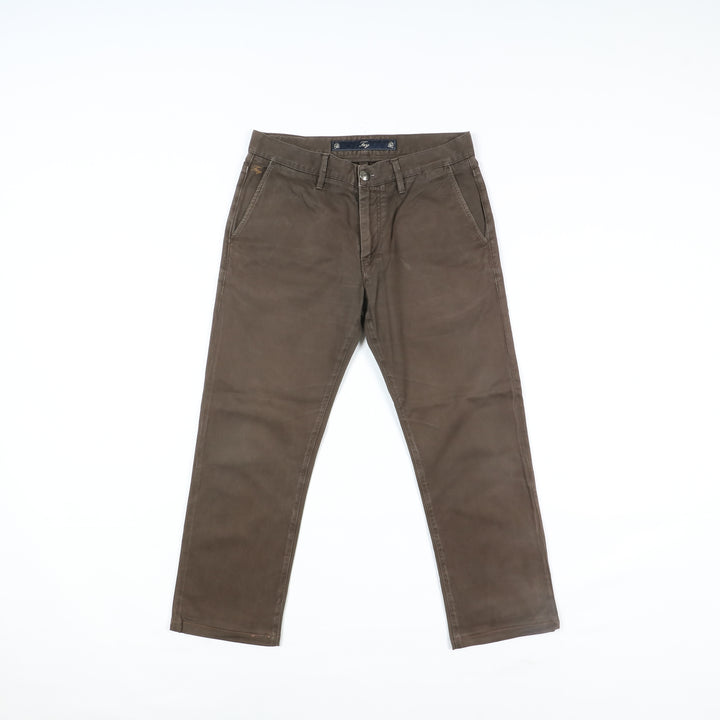 Fay Slim Fit Jeans Marrone W34 Uomo