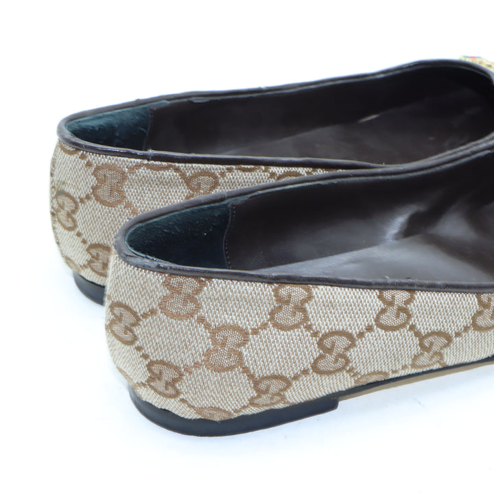 Gucci Ballerine Marrone Eu 38 Donna