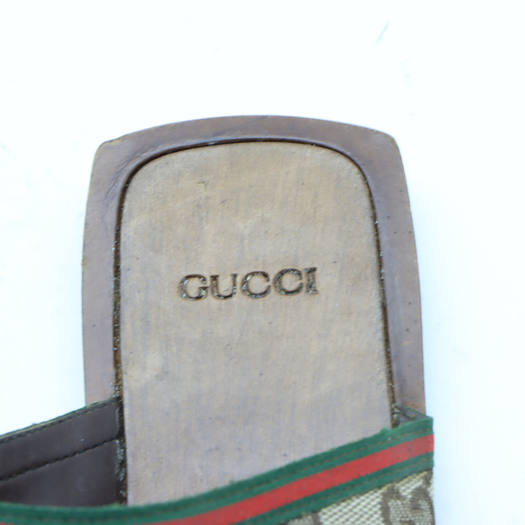 Gucci Infradito Marrone Eu 38 Donna