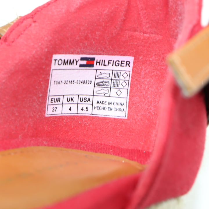 Tommy Hilfiger Sandalo Rosso Eu 37 Donna