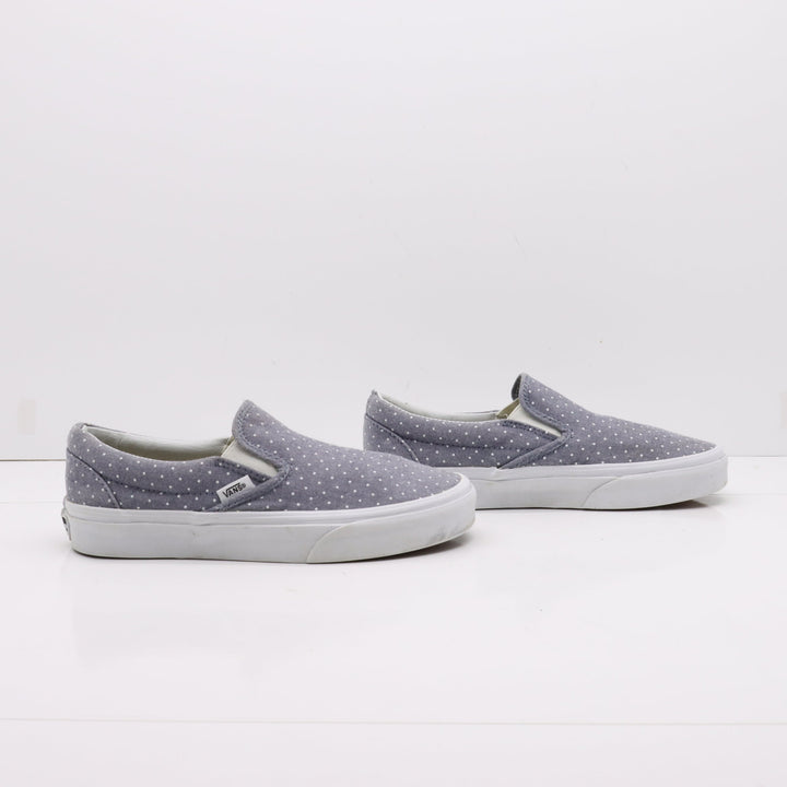 Vans Slip On Basse Grigie a Pois Eur 37 Unisex